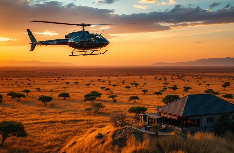 Helicopter Safaris from Luxury Lodges