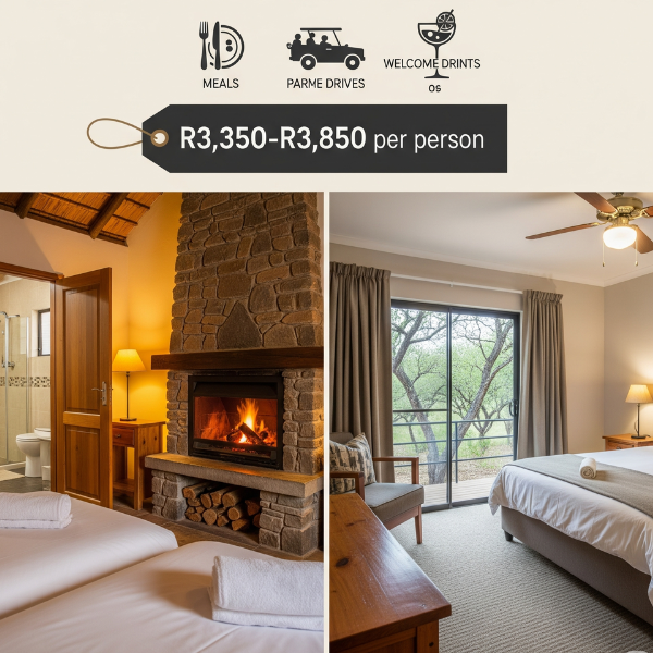 Inverdoorn Game Reserve Accommodation Prices 2025